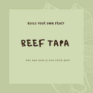 Beef Tapa Tray