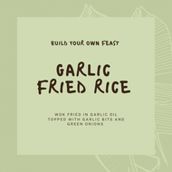 Garlic Fried Rice Tray